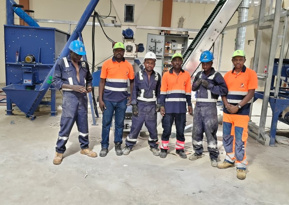 Feed milling plant installation at Imara Services Ltd, Kilifi