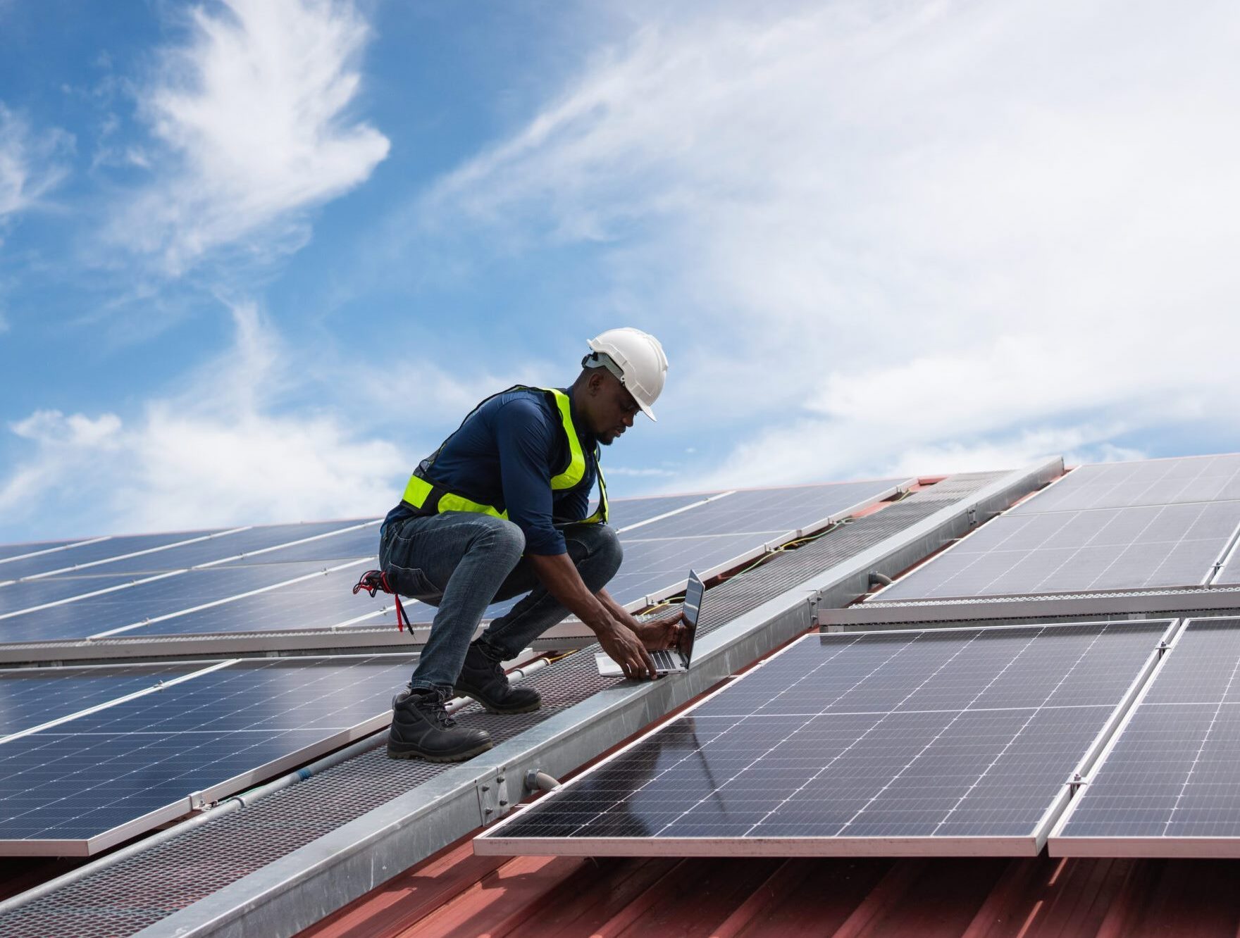 Solar panel installation services